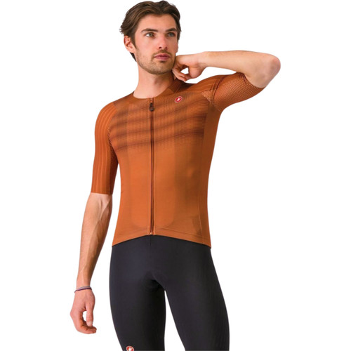 Castelli Aero Race 8S Jersey Mocha