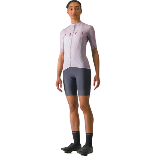 Castelli Dimensione Jersey Purple Mist/Deep Purple