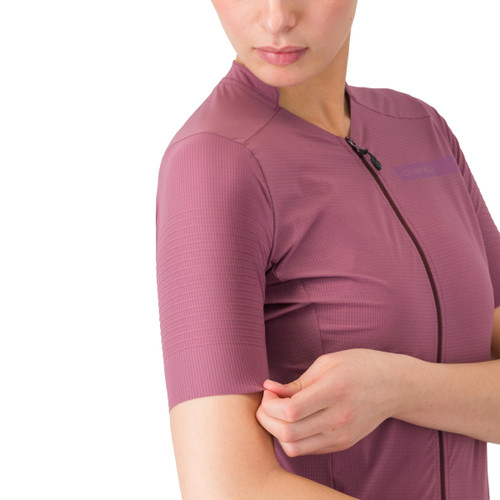 Castelli Premio Evo Womens Jersey Deep Purple