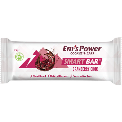 Em's Power Cookie Cranberry Chocolate Bar 75g