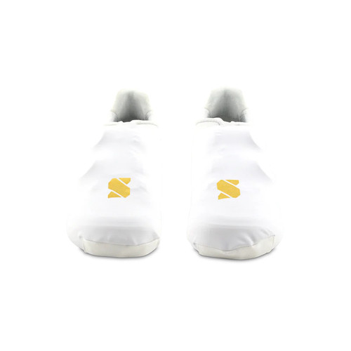 Sockeloen Aero Toe Covers White/Gold Logo