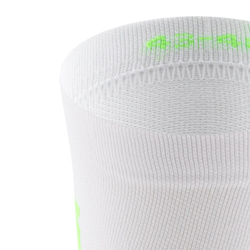 Sockeloen Running Socks White/Neon Green
