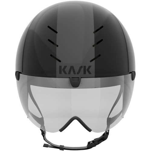 KASK Mistral Helmet W-Visor Black/Anthracite