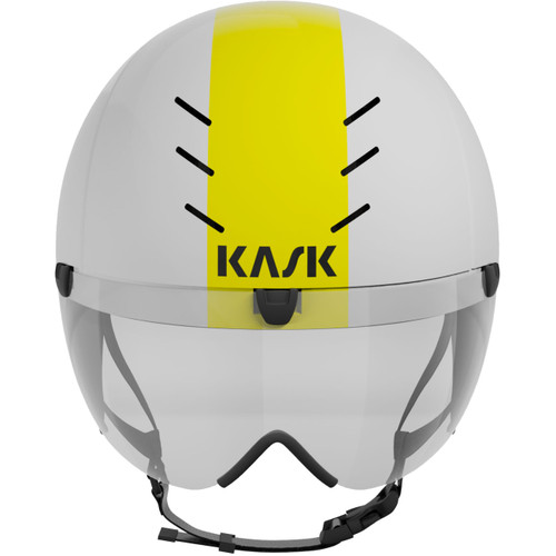 KASK Mistral Helmet W-Visor White/Silver