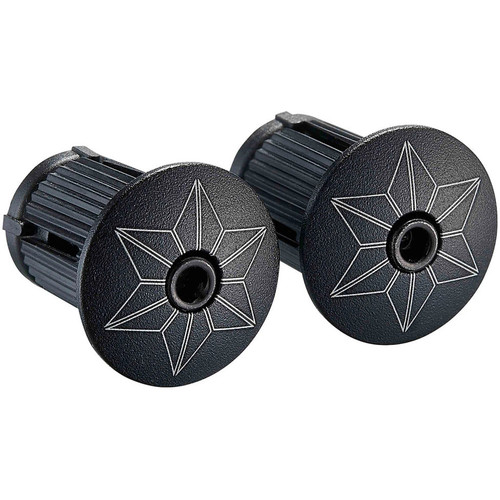 Supacaz Super Sticky Kush Splat White + Blk Star Plugz