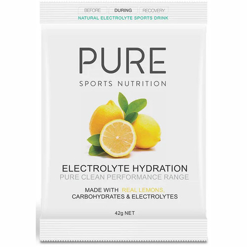 Pure Electrolyte Hydration Sachet Lemon 42g