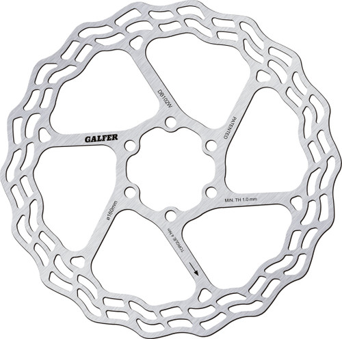 Galfer Bike Wave Fixed 1.8mm 6-Bolt Disc Brake Rotor