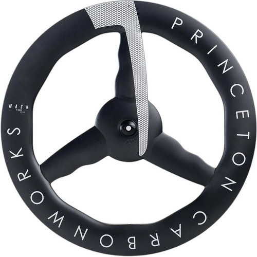 Princeton Mach 7580 Tri Spoke V2 White Disc Brake Wheels