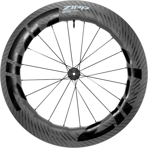 Zipp 858 NSW Hookless Disc Brake Carbon Shimano Rear Wheel
