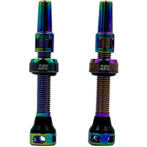 JetBlack JetValve Tubeless Valves 44mm Oil Slick