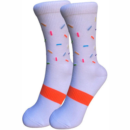 Zeffz Confetti Sock White