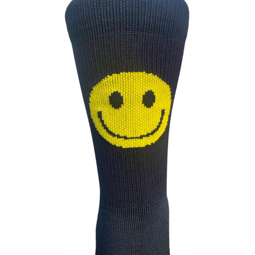 Zeffz Just Smile Sock Black