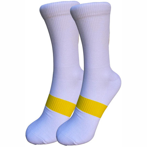 Zeffz Just Smile Sock White