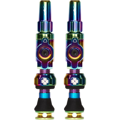 Muc-Off Tubeless Valves Big Bore Lite Small Iridescent