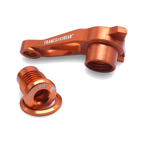 Framesandgear UDH Direct Mount Derailleur Hanger Shimano Orange