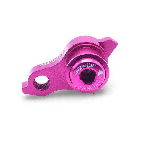 Framesandgear UDH Direct Mount Derailleur Hanger SRAM Pink