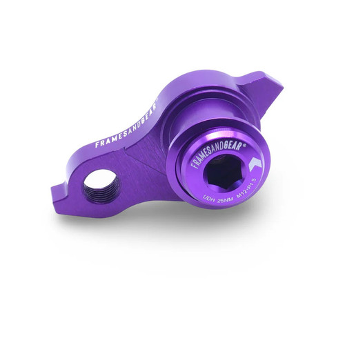 Framesandgear UDH Direct Mount Derailleur Hanger SRAM Purple
