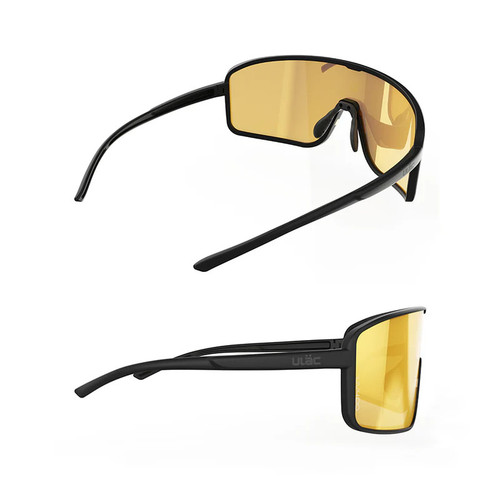 Ulac Otaku Sunglasses Black/Gold Photochromic Lens