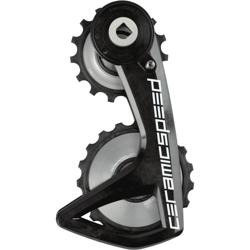 CeramicSpeed OSPW RS ALPHA for SRAM Force E1/Rival E1 Silver Team Logo