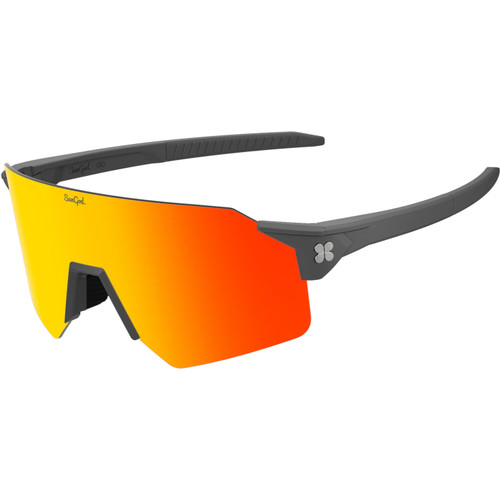 Sungod Airas Matte Grey with Fire Lens