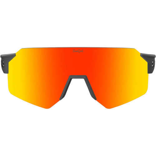 Sungod Airas Matte Grey with Fire Lens