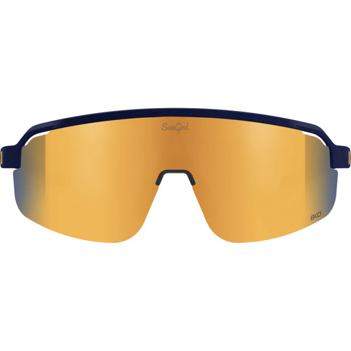 Sungod Forty2s Matte Navy with Gold Lens