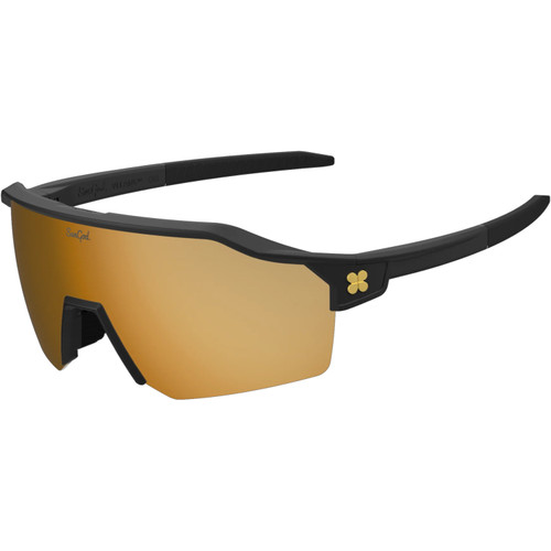 Sungod Velans Matte Black with Gold Lens