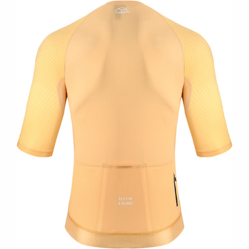Caffeine and Cranks Pinnacle Jersey Rust Mens