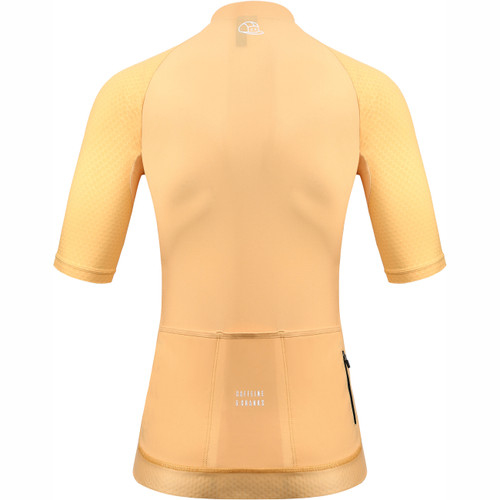 Caffeine and Cranks Pinnacle Jersey Rust Womens