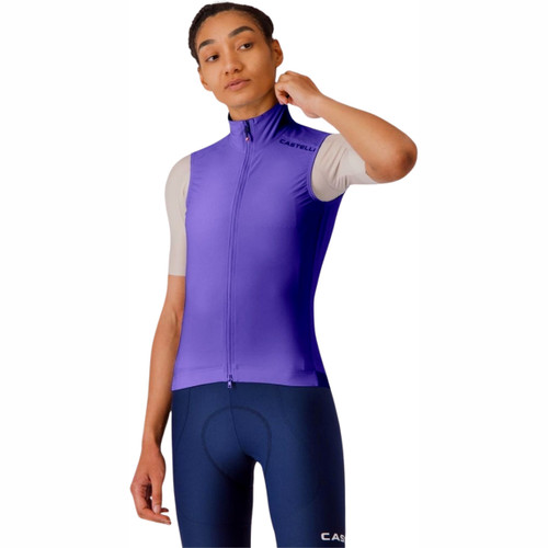 Castelli Espresso 2 Womens Vest Ultraviolet