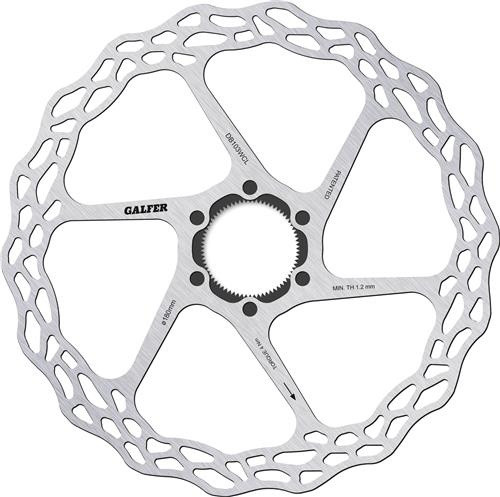 Galfer Wave Fixed 1.8mm Centrelock Disc Brake Rotor 180mm