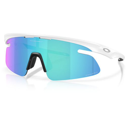 Oakley RSLV Lite Matte White W/ Prizm Sapphire Lens
