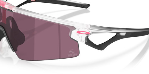 Oakley Sphaera Strike Giro D'Italia Matte Clear W/ Prizm Road Black Lens