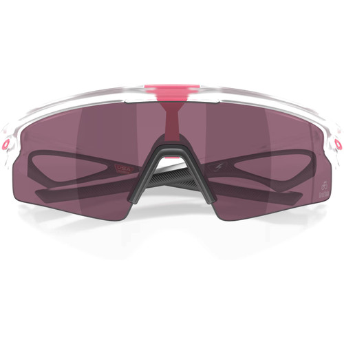 Oakley Sphaera Strike Giro D'Italia Matte Clear W/ Prizm Road Black Lens