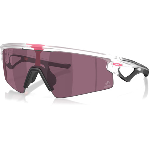 Oakley Sphaera Strike Giro D'Italia Matte Clear W/ Prizm Road Black Lens