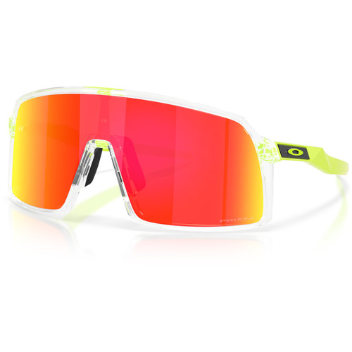 Oakley Sutro Clear W/ Prizm Ruby Lens