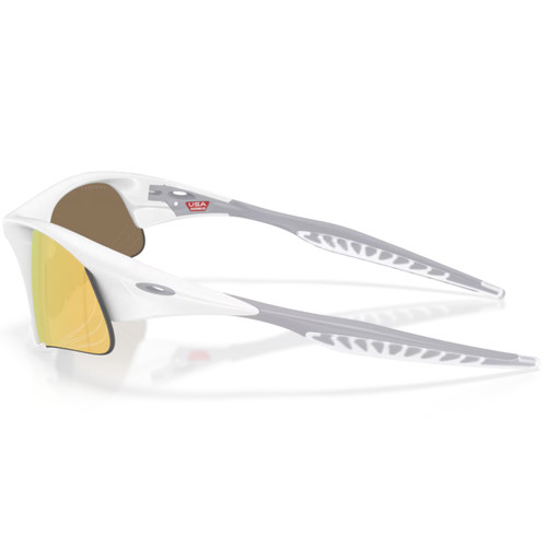 Oakley Suture Jacket Matte White W/ Prizm 24K Polarized Lens