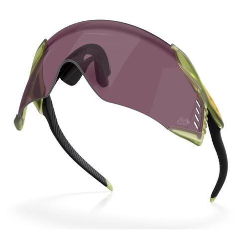Oakley Velo Kato Tour De France Matte Trans Fern W/ Prizm Road Black Lens