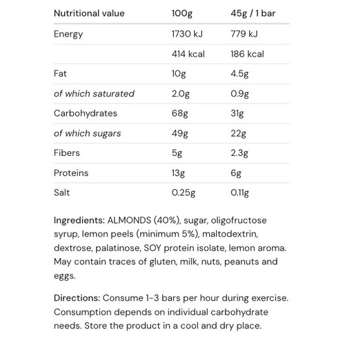 Amacx Fast Bar Lemon