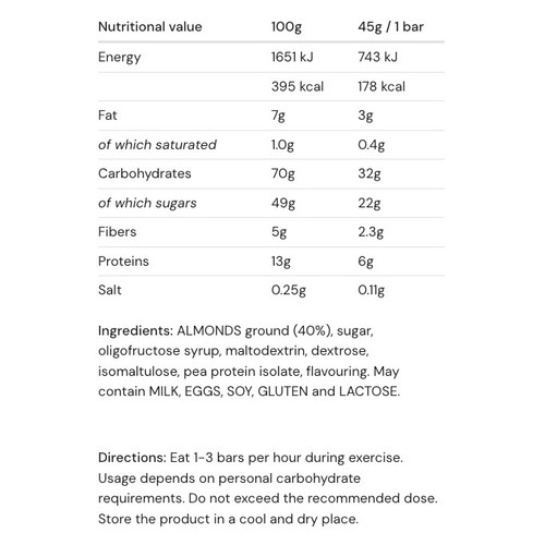 Amacx Fast Bar Vanilla