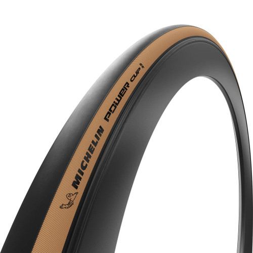 Michelin Power Cup Competition Classic Tan Tubeless Folding Tyre