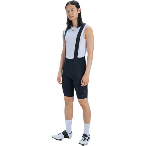 POC Mens Cadence Cargo Bib Shorts Uranium Black