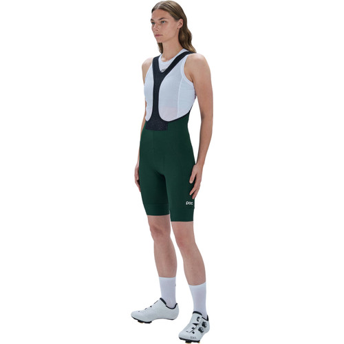 POC Womens Cadence Bib Shorts Pargasite Green