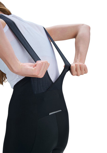 POC Womens Cadence Bib Shorts Uranium Black
