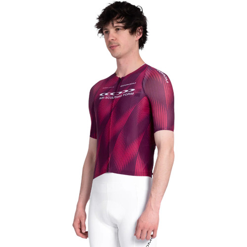 Soomom Race Lightweight Cycling Jersey Magenta