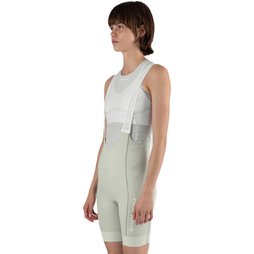 Soomom Womens Base Mini Bib Shorts Oat Dust