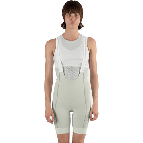 Soomom Womens Base Mini Bib Shorts Oat Dust