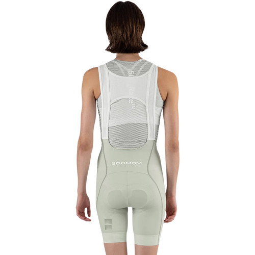 Soomom Womens Base Mini Bib Shorts Oat Dust
