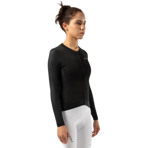 Soomom Womens Base STP LS Jersey Black