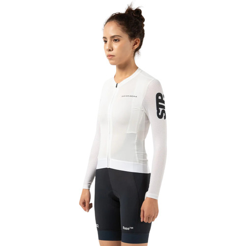Soomom Womens Base STP LS Jersey Chalk White